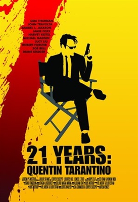 21 Years: Quentin Tarantino Wooden Framed Poster