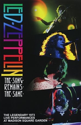 The Song Remains the Same Canvas Poster