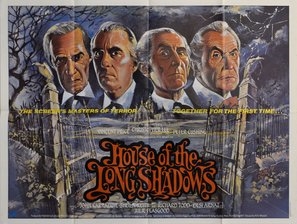 House of the Long Shadows Metal Framed Poster