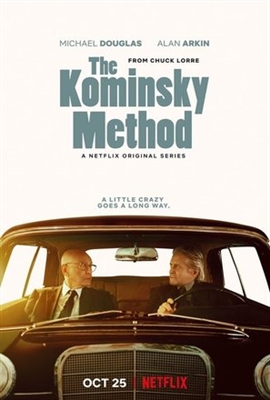 The Kominsky Method Wooden Framed Poster