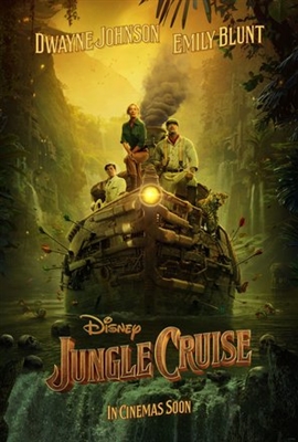 Jungle Cruise Poster with Hanger