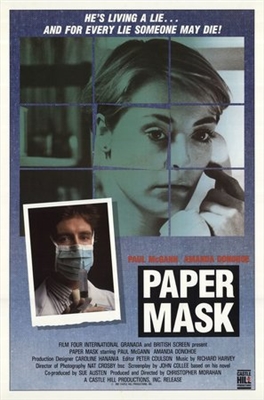 Paper Mask Tank Top