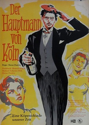 Der Hauptmann von Köln Metal Framed Poster