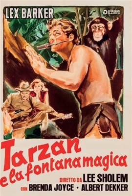 Tarzan&#039;s Magic Fountain Metal Framed Poster