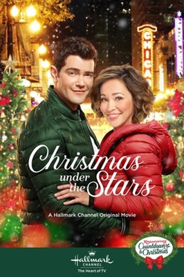 Christmas Under the Stars Poster with Hanger