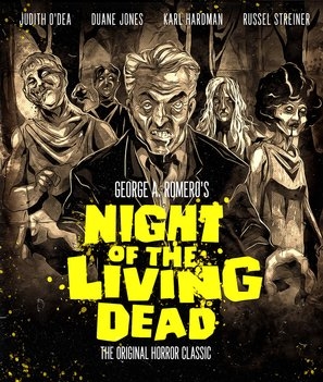 Night of the Living Dead Metal Framed Poster