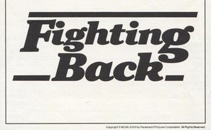 Fighting Back Metal Framed Poster