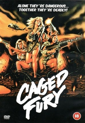 Caged Fury Metal Framed Poster