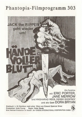 Hands of the Ripper Wooden Framed Poster