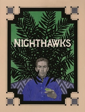 Nighthawks Poster with Hanger