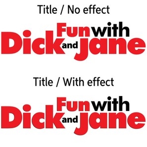 Fun with Dick and Jane pillow