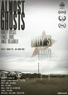 Almost Ghosts Poster with Hanger