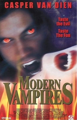 Modern Vampires Wooden Framed Poster