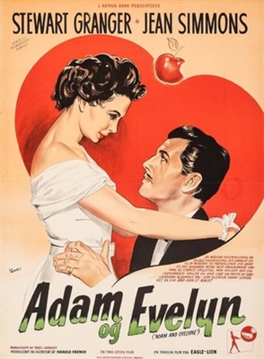 Adam and Evelyne Wood Print