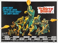 The Dirty Dozen movie poster