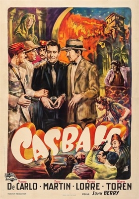 Casbah Poster with Hanger