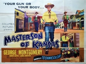 Masterson of Kansas Metal Framed Poster