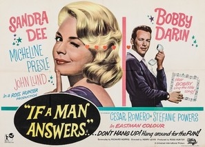 If a Man Answers Wooden Framed Poster