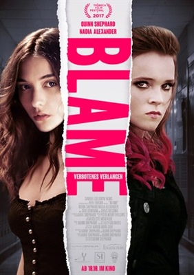 Blame Poster with Hanger
