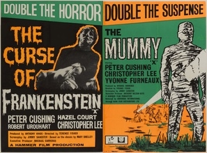 The Curse of Frankenstein poster