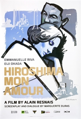 Hiroshima mon amour Wooden Framed Poster
