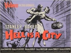 Hell Is a City Poster with Hanger