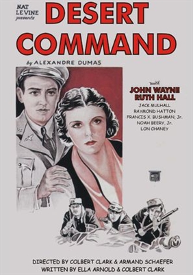 Desert Command Metal Framed Poster