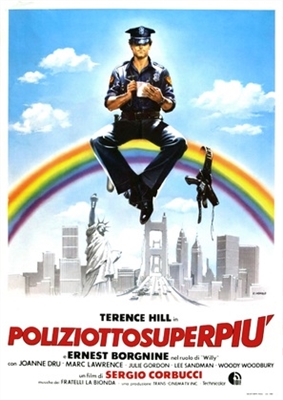 Poliziotto superpiù Canvas Poster