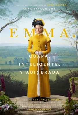 Emma Wooden Framed Poster