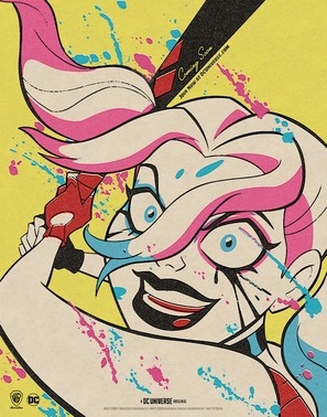 Harley Quinn Wooden Framed Poster