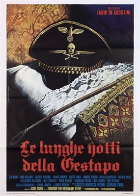 Le lunghe notti della Gestapo Metal Framed Poster