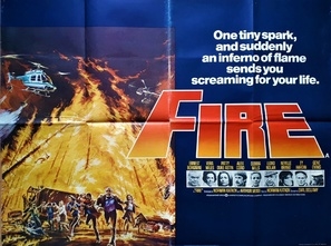Fire! Poster with Hanger