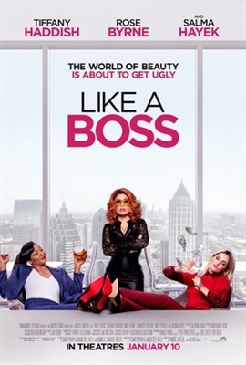 Like a Boss Poster with Hanger