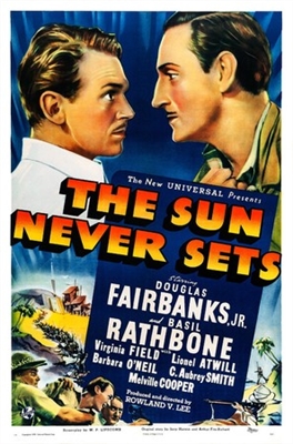 The Sun Never Sets Canvas Poster
