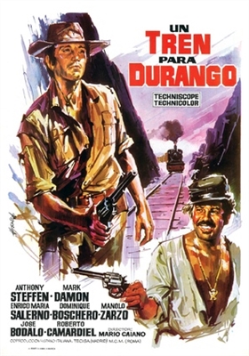 Un treno per Durango  Canvas Poster