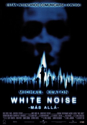 White Noise Canvas Poster