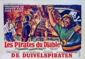 The Devil-Ship Pirates Wooden Framed Poster