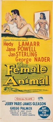 The Female Animal Poster with Hanger
