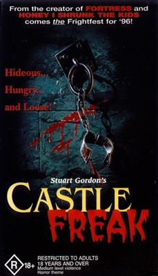 Castle Freak Metal Framed Poster