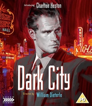 Dark City Canvas Poster