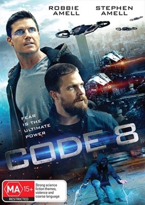 Code 8 Poster with Hanger