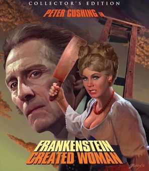 Frankenstein Created Woman mouse pad
