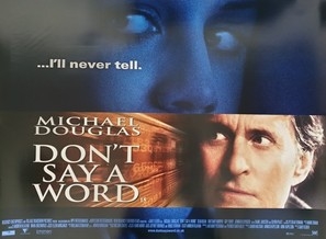 Don't Say A Word Metal Framed Poster