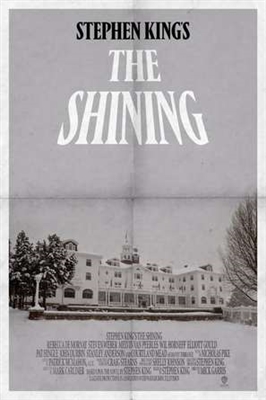 The Shining Wooden Framed Poster