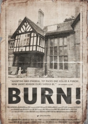 Burn Wooden Framed Poster