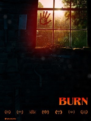 Burn Metal Framed Poster