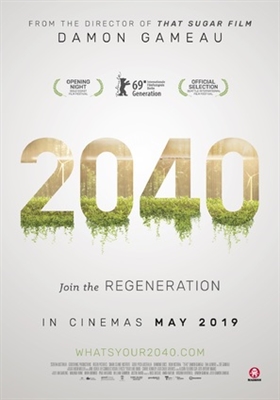 2040 Canvas Poster
