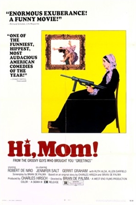 Hi, Mom! Canvas Poster