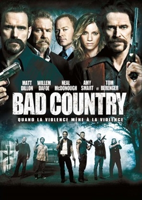 Bad Country Wooden Framed Poster