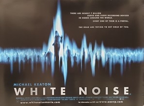 White Noise Wooden Framed Poster